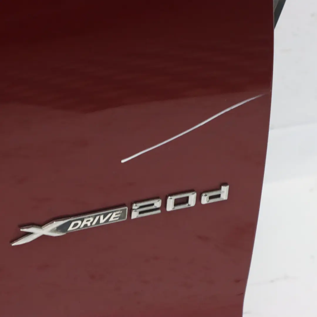 BMW X3 F25 Drzwi Prawe Przednie Vermillion Red Czerwony Metalik - A82 - SKU 7355804-VER - Numer Części 7355804