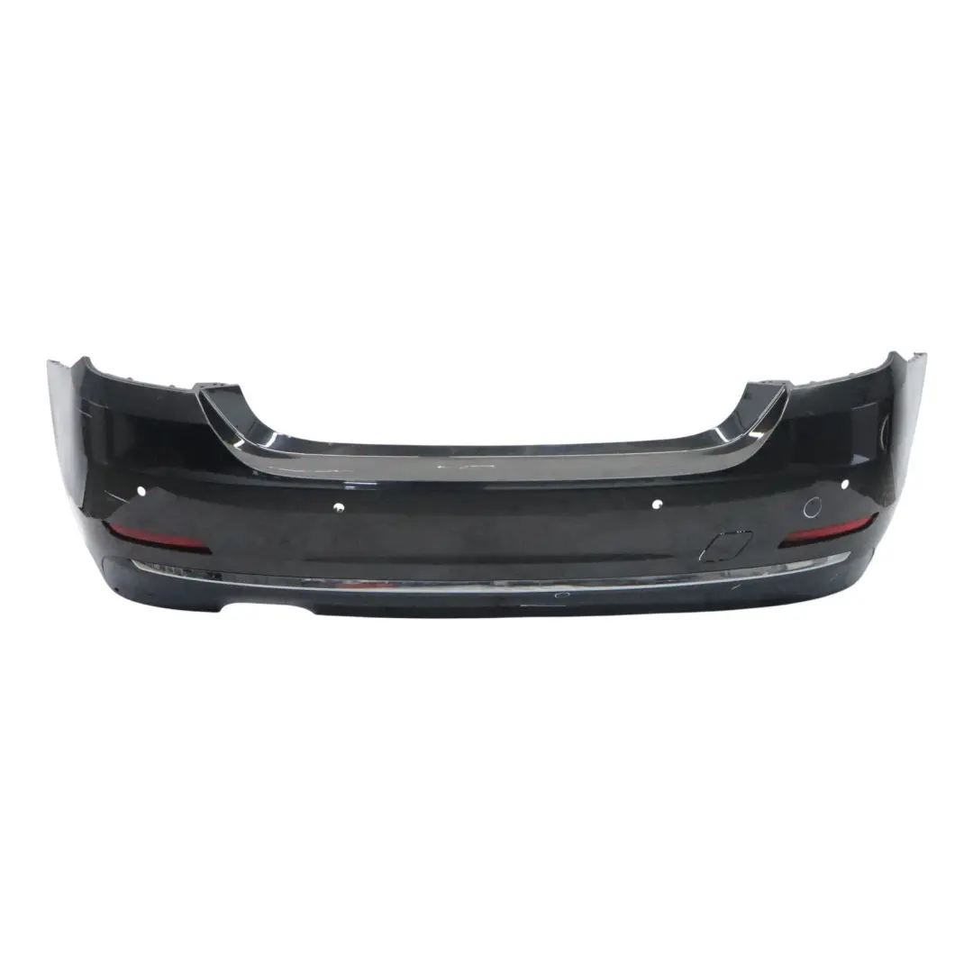 BMW F32 F33 Rear Bumper Trim Panel PDC Black Sapphire Metallic - 475 - SKU 7363306-BS - Part number 7363306