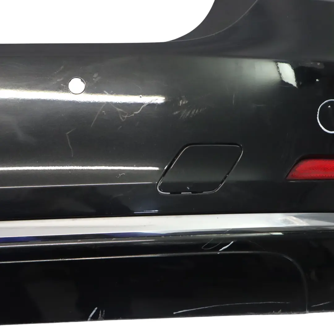 BMW F32 F33 Rear Bumper Trim Panel PDC Black Sapphire Metallic - 475 - SKU 7363306-BS - Part number 7363306