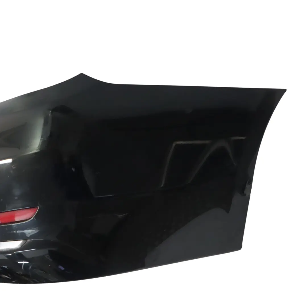 BMW F32 F33 Rear Bumper Trim Panel PDC Black Sapphire Metallic - 475 - SKU 7363306-BS - Part number 7363306
