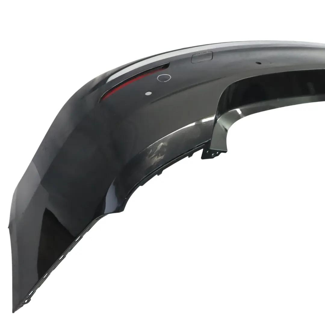BMW F32 F33 Rear Bumper Trim Panel PDC Black Sapphire Metallic - 475 - SKU 7363306-BS - Part number 7363306
