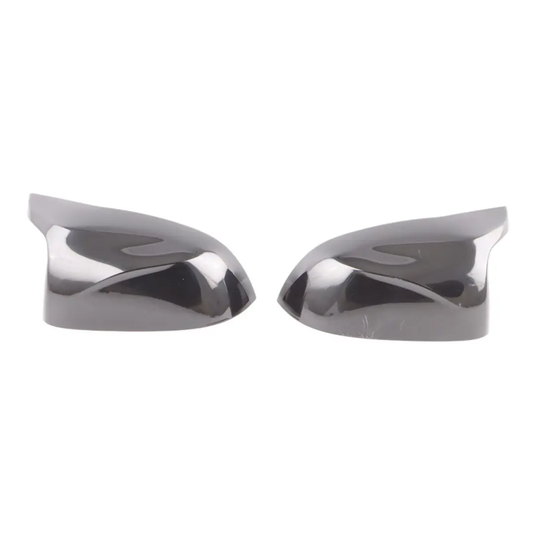 BMW F25 Wing Mirror Left N/S Cover Trim Cap Set Kit Black Sapphire 475 - SKU 7365113-BLK - Part number 7365113
