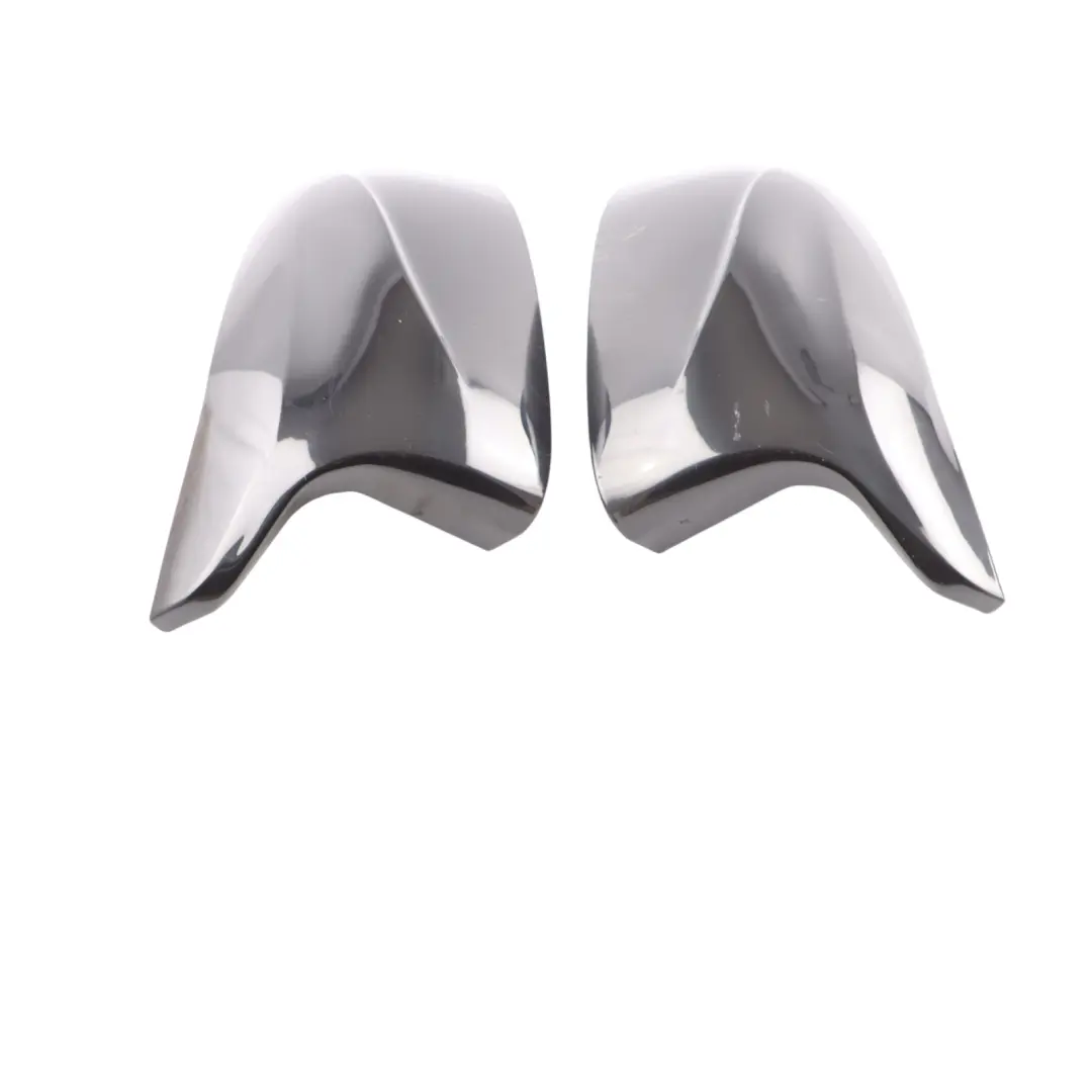 BMW F25 Wing Mirror Left N/S Cover Trim Cap Set Kit Black Sapphire 475 - SKU 7365113-BLK - Part number 7365113
