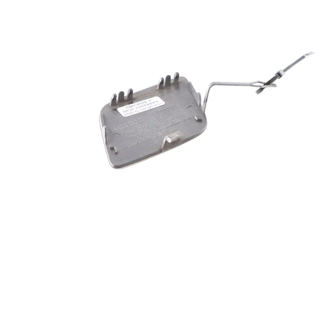 Bumper Towing Eye Hook Cover Flap Trim Glacier Silver - A83 to BMW F20 F21 LCI Rear with Part number 7371751 BMW F20 F21 LCI Rear Bumper Towing Eye Hook Cover Flap Trim Glacier Silver - A83 - SKU 7371751-GSB - Part number 7371751