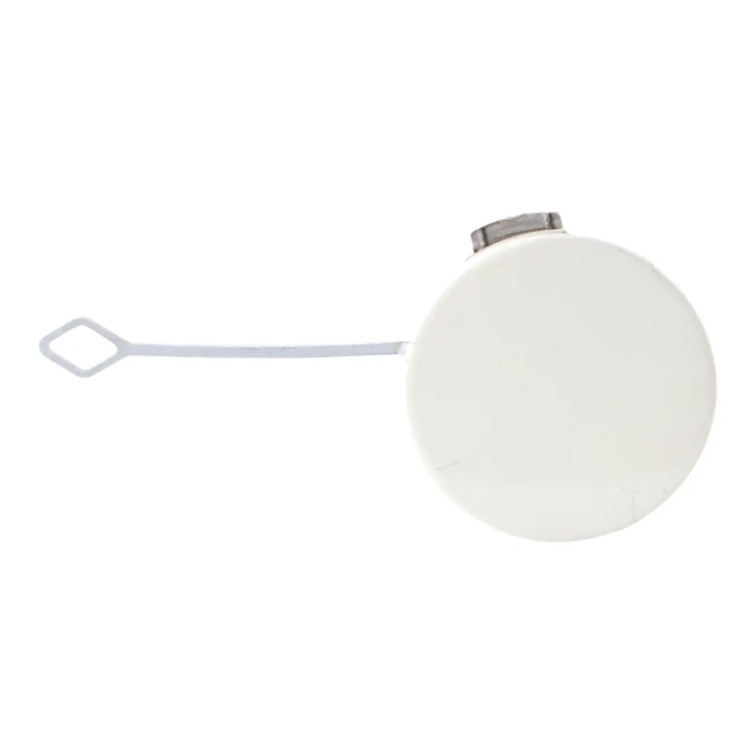 Bumper Towing Eye Hook Cover Rear Left N/S Pepper White - 850 7328565 to Mini F55 with Part number 7380025 Mini F55 Bumper Towing Eye Hook Cover Rear Left N/S Pepper White - 850 7328565 - SKU 7380025-PW - Part number 7380025