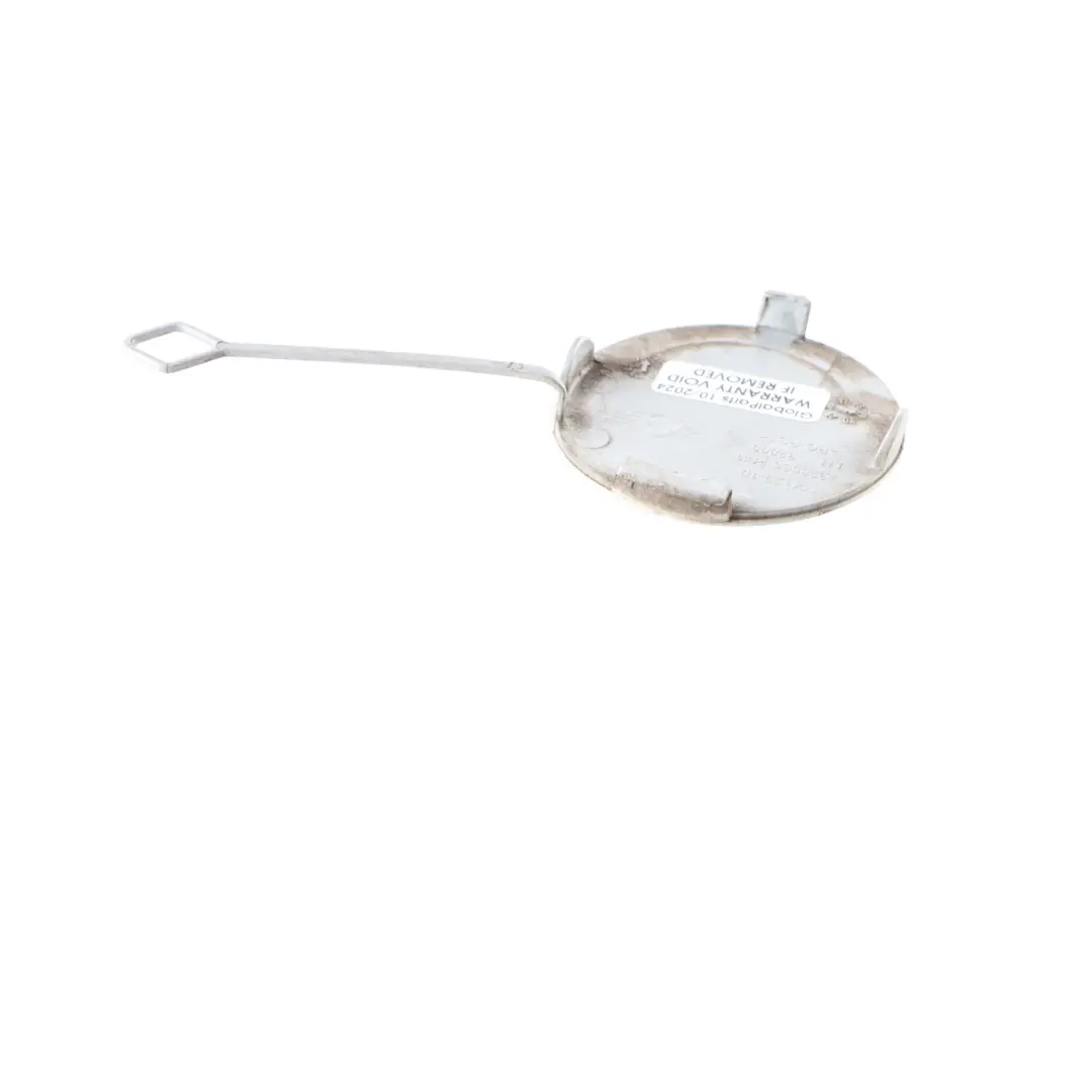 Bumper Towing Eye Hook Cover Rear Left N/S Pepper White - 850 7328565 to Mini F55 with Part number 7380025 Mini F55 Bumper Towing Eye Hook Cover Rear Left N/S Pepper White - 850 7328565 - SKU 7380025-PW - Part number 7380025