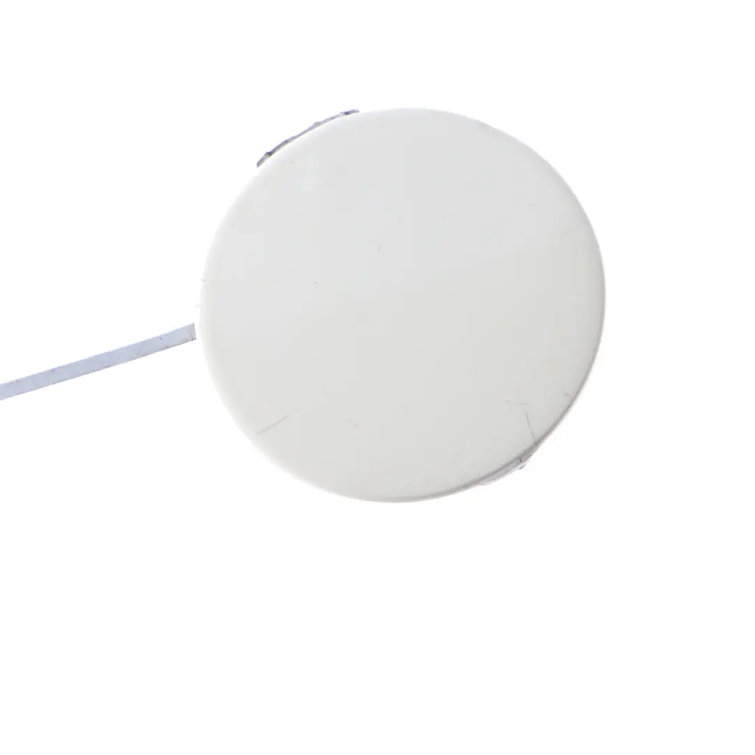 Mini F55 Bumper Towing Eye Hook Cover Rear Left N/S Pepper White - 850 7328565 - SKU 7380025-PW - Part number 7380025