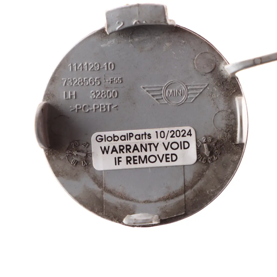 Mini F55 Bumper Towing Eye Hook Cover Rear Left N/S Pepper White - 850 7328565 - SKU 7380025-PW - Part number 7380025