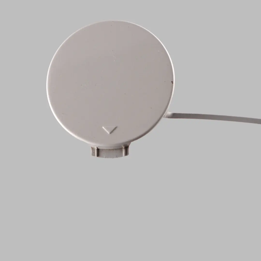 Bumper Towing Eye Hook Cover Rear Left N/S White Silver Metallic - A62 to Mini F55 with Part number 7380025 Mini F55 Bumper Towing Eye Hook Cover Rear Left N/S White Silver Metallic - A62 - SKU 7380025-WS - Part number 7380025