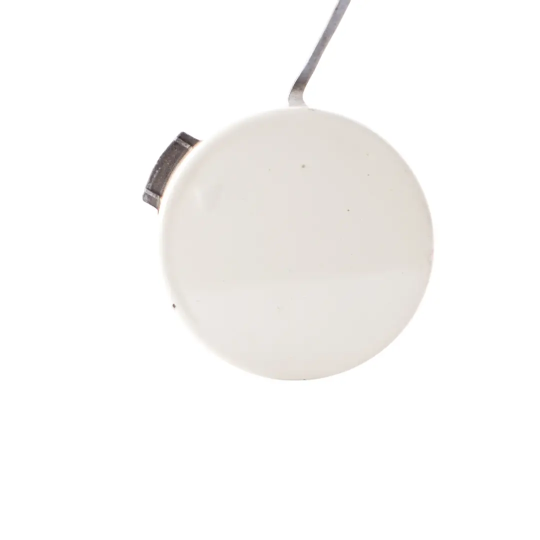 Bumper Towing Eye Hook Cover Rear Right O/S Pepper White - 850 7328566 to Mini F55 with Part number 7380026 Mini F55 Bumper Towing Eye Hook Cover Rear Right O/S Pepper White - 850 7328566 - SKU 7380026-PW - Part number 7380026