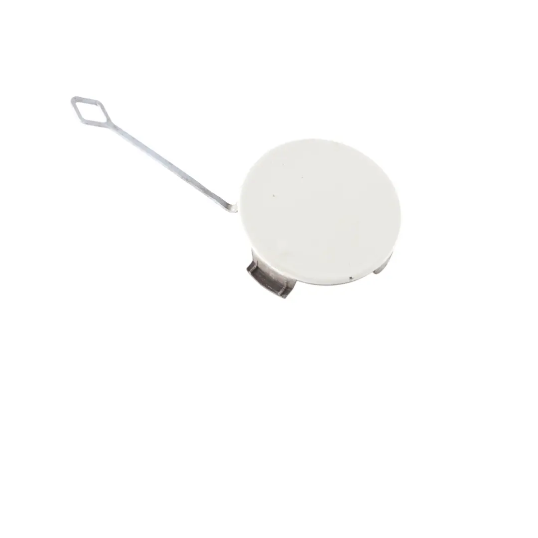 Bumper Towing Eye Hook Cover Rear Right O/S Pepper White - 850 7328566 to Mini F55 with Part number 7380026 Mini F55 Bumper Towing Eye Hook Cover Rear Right O/S Pepper White - 850 7328566 - SKU 7380026-PW - Part number 7380026