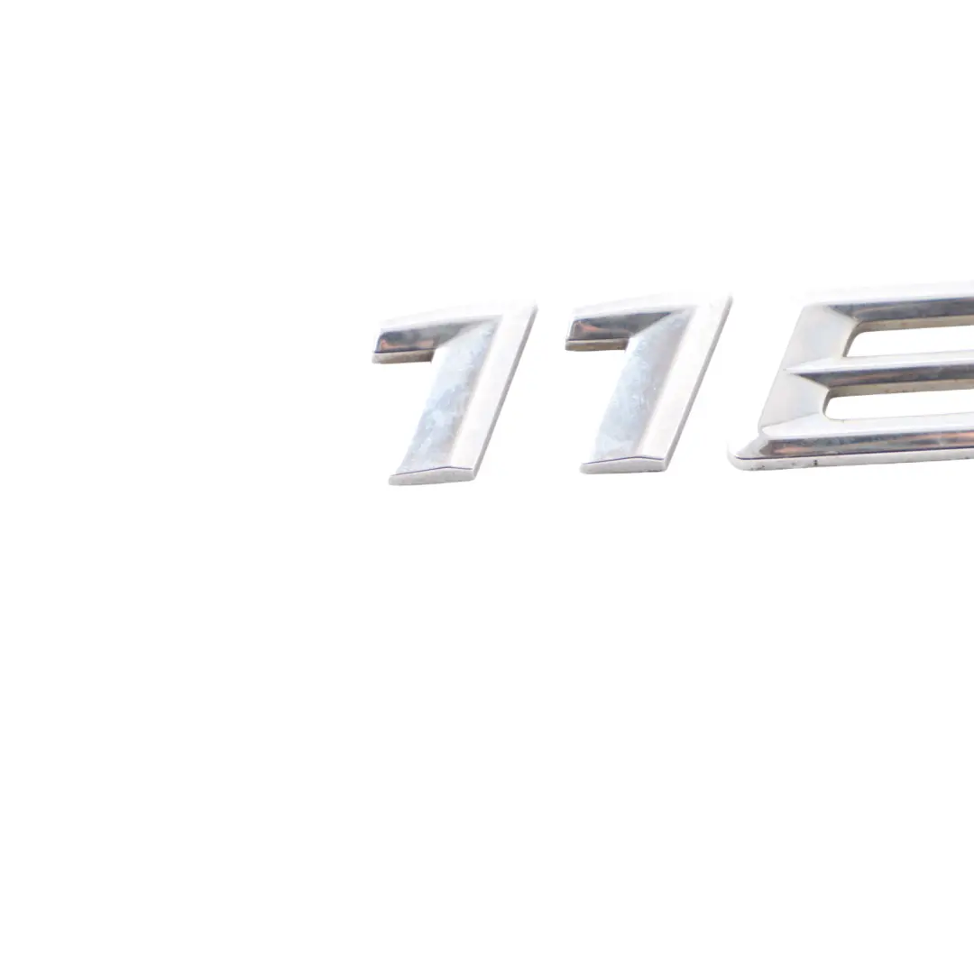 Tailgate Emblem BMW F20 F21 LCI Rear Badge Lettering 118i - SKU 7383782 - Part number 7383782