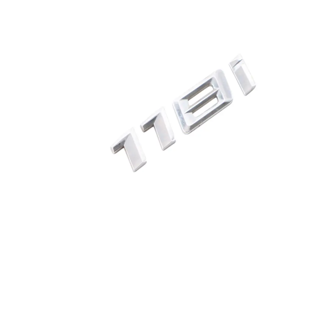 Emblem BMW F20 F21 LCI Rear Badge Lettering 118i to Tailgate with Part number 7383782 Tailgate Emblem BMW F20 F21 LCI Rear Badge Lettering 118i - SKU 7383782 - Part number 7383782