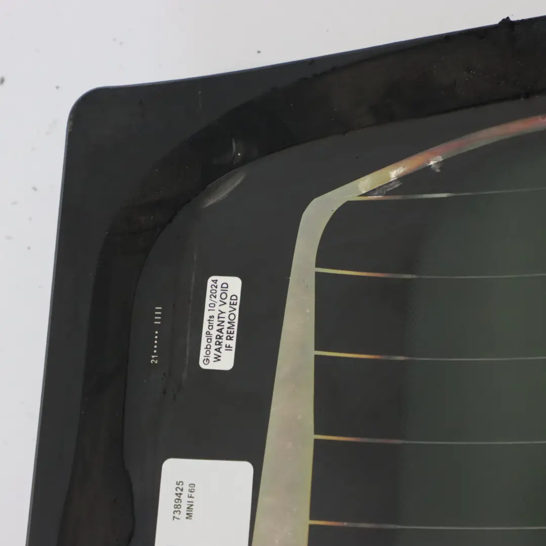 Hintere Heckklappe Kofferraumdeckel Glasscheibe getönt AS3 für Mini Countryman F60 mit Teilenummer 7389425 Mini Countryman F60 Hintere Heckklappe Kofferraumdeckel Glasscheibe getönt AS3 - SKU 7389425 - Teilenummer 7389425