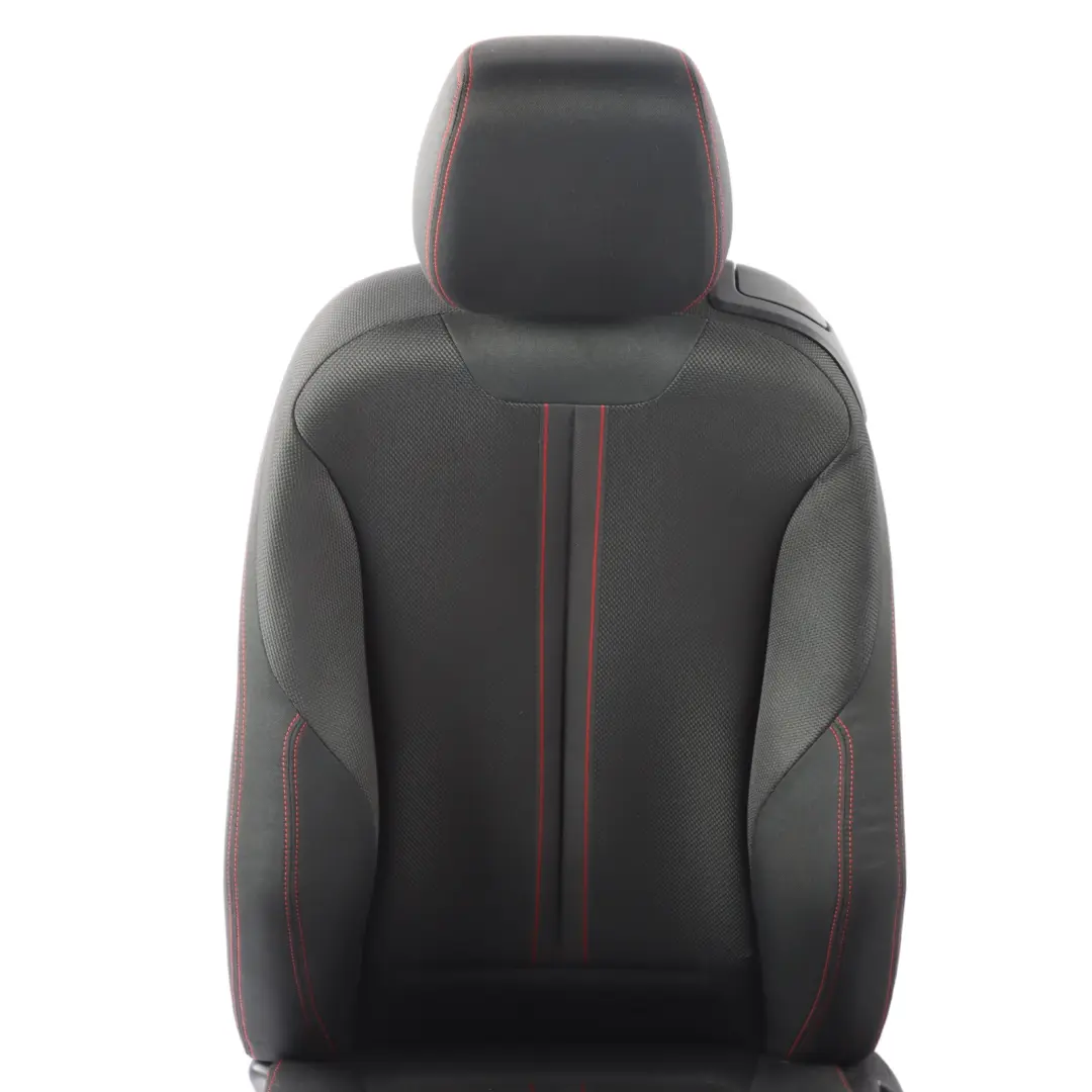 Asiento Delantero M Sport Izquierdo Tela Antracita Rojo para BMW F21 LCI con número de pieza 7392455 BMW F21 LCI Asiento Delantero M Sport Izquierdo Tela Antracita Rojo - SKU 7392455-1 - Número de pieza 7392455