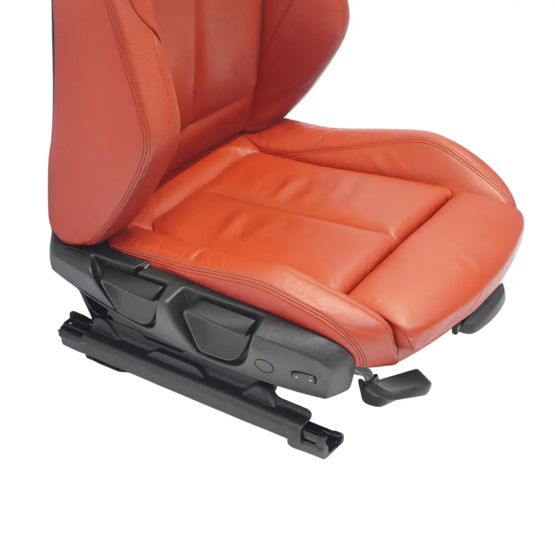 BMW F32 Front Seat Right O/S M Sport Heated Interior Leather Dakota Korall Red - SKU 7392472-4 - Part number 7392472