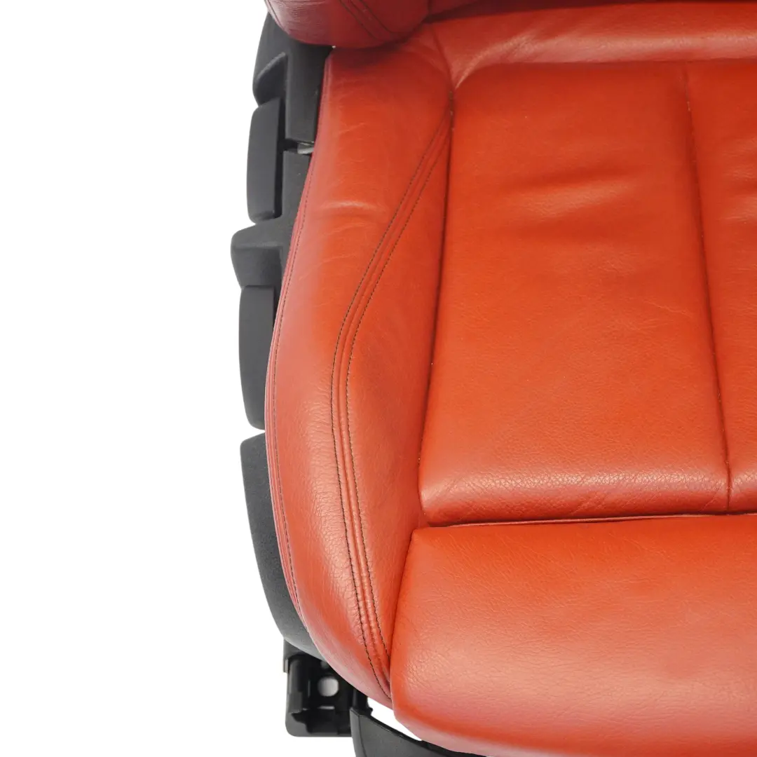 BMW F32 Front Seat Right O/S M Sport Heated Interior Leather Dakota Korall Red - SKU 7392472-4 - Part number 7392472