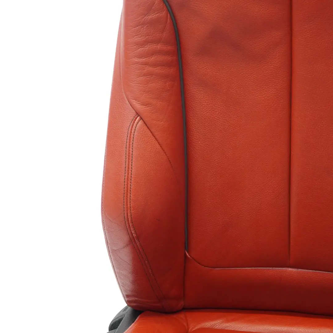BMW F32 Asiento Delantero Derecho M Sport Calefaccionado Cuero Dakota Rojo - SKU 7392472-4 - Número de pieza 7392472