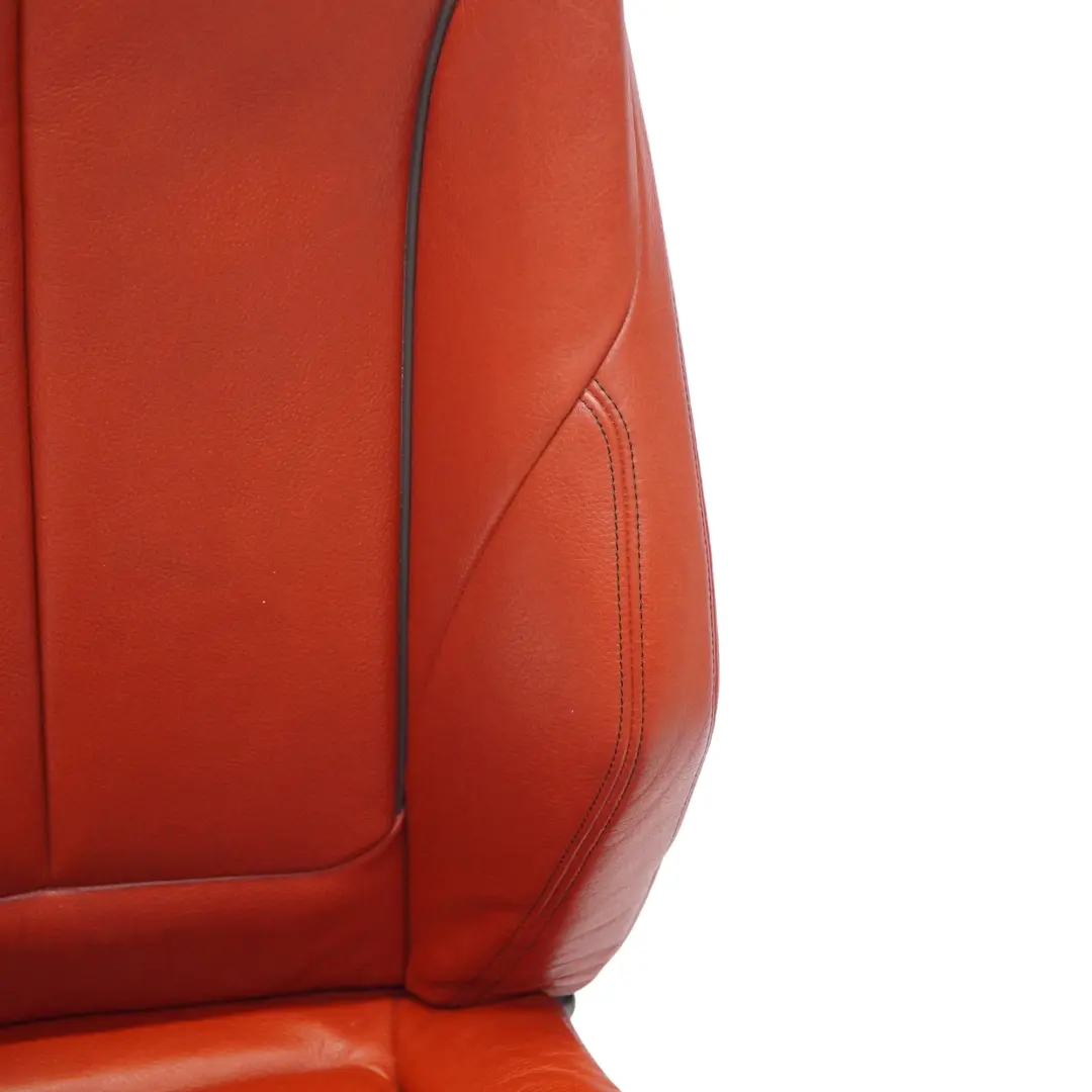 BMW F32 Front Seat Right O/S M Sport Heated Interior Leather Dakota Korall Red - SKU 7392472-4 - Part number 7392472