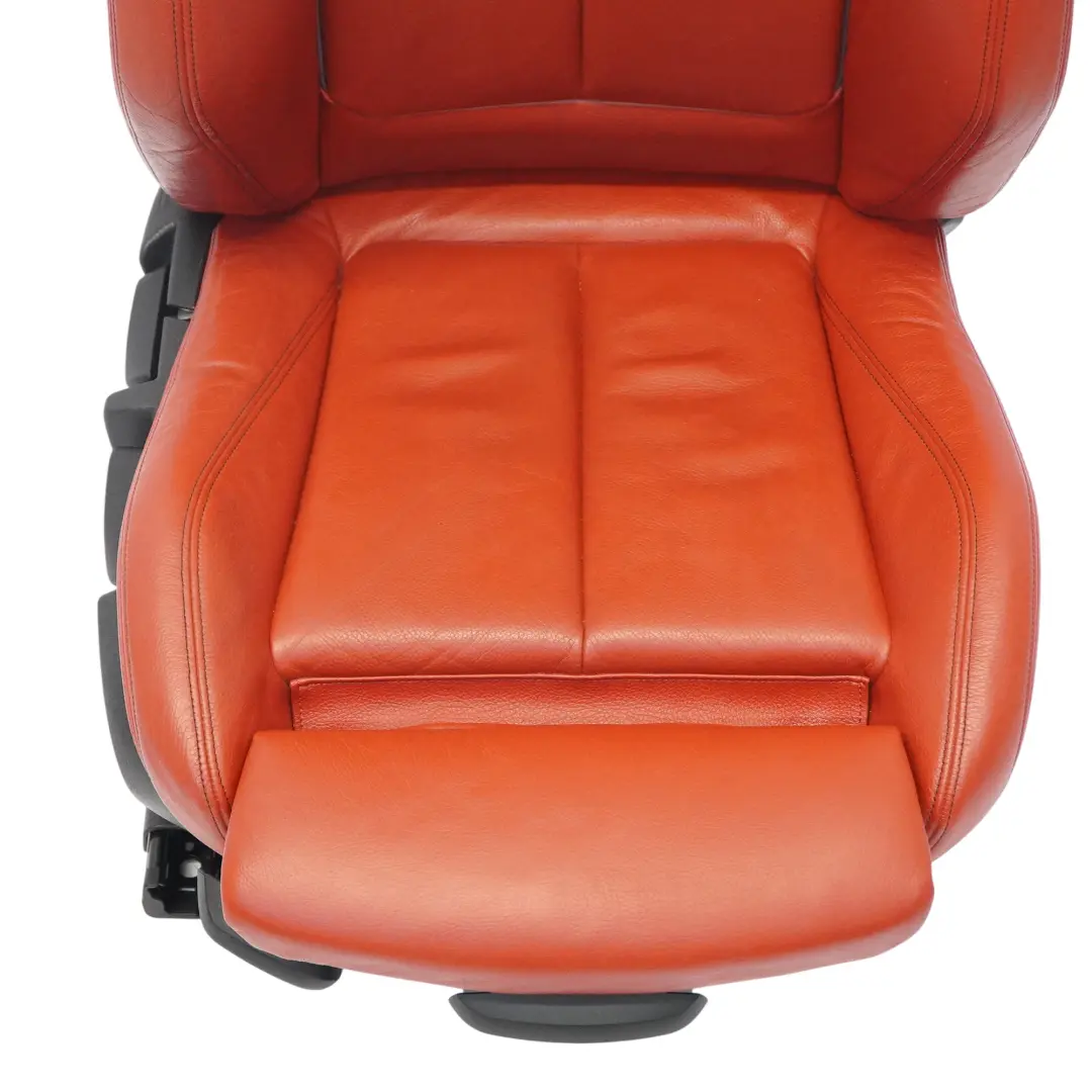 BMW F32 Front Seat Right O/S M Sport Heated Interior Leather Dakota Korall Red - SKU 7392472-4 - Part number 7392472