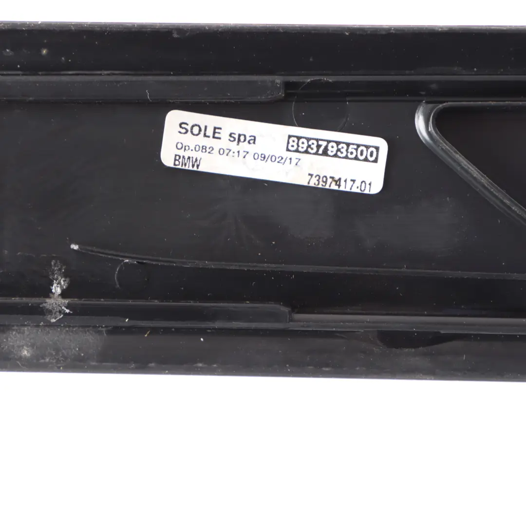 BMW F21 LCI F22 Door Entrance Front Sill Strip Kick Panel Trim Cover - SKU 7397417 - Part number 7397417