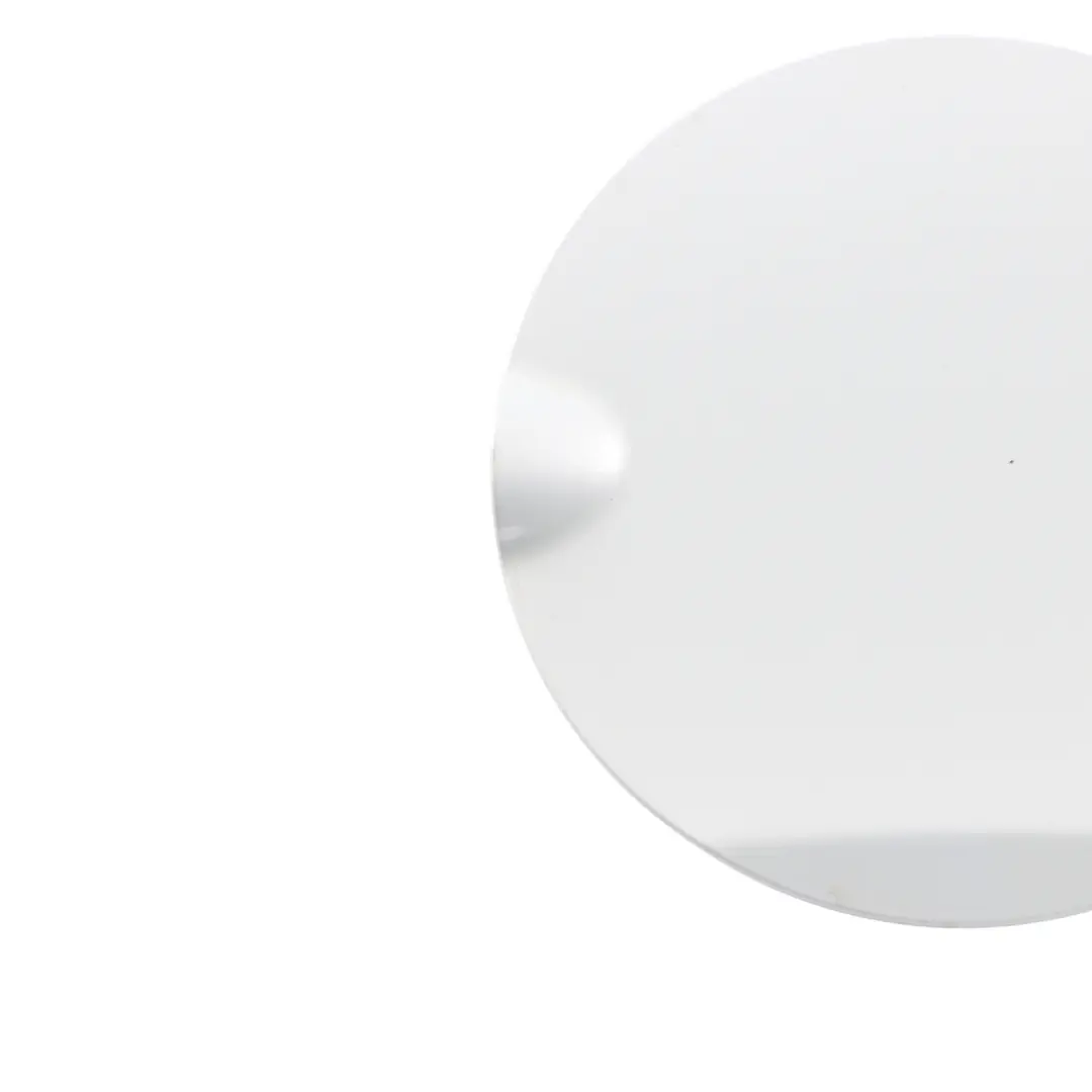 MINI Cooper F55 Fill In Flap Fuel Cover White Silver Metallic A62 7325897 - SKU 7410277-WS - Part number 7410277