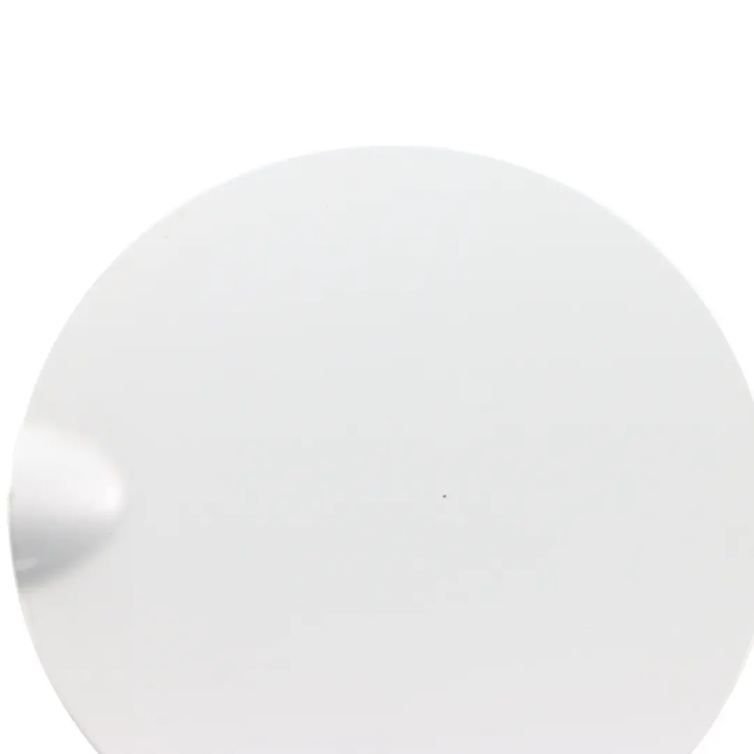 MINI Cooper F55 Fill In Flap Fuel Cover White Silver Metallic A62 7325897 - SKU 7410277-WS - Part number 7410277