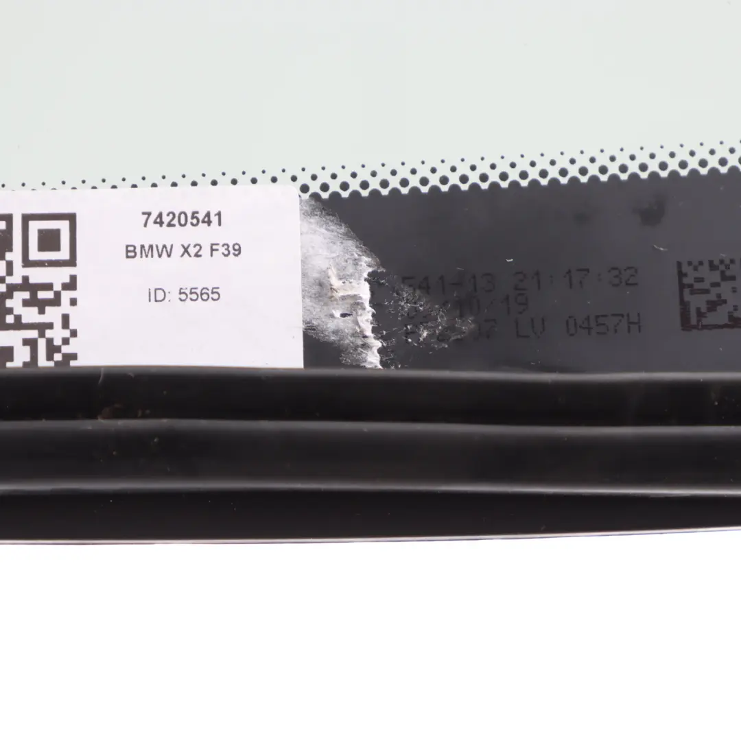 BMW X2 F39 Quarter Glass Rear Window Glazing Fixed Tinted AS3 Left N/S - SKU 7420541 - Part number 7420541
