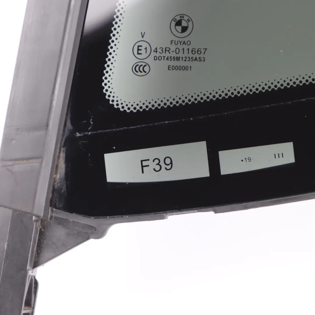 Vetro Quartiere Vetro Posteriore Fisso Colorato AS3 Sinistro per BMW X2 F39 con numero di parte 7420541 BMW X2 F39 Vetro Quartiere Vetro Posteriore Fisso Colorato AS3 Sinistro - SKU 7420541 - Numero di parte 7420541