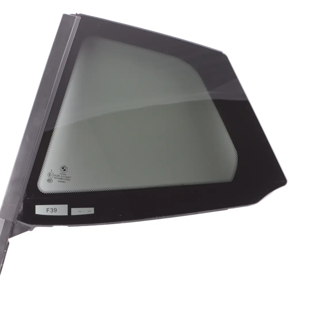 Lunette Arrière Gauche Teintée Fixe AS3 pour BMW X2 F39 à propos du numéro de pièce 7420541 BMW X2 F39 Lunette Arrière Gauche Teintée Fixe AS3 - SKU 7420541 - Numéro de pièce 7420541