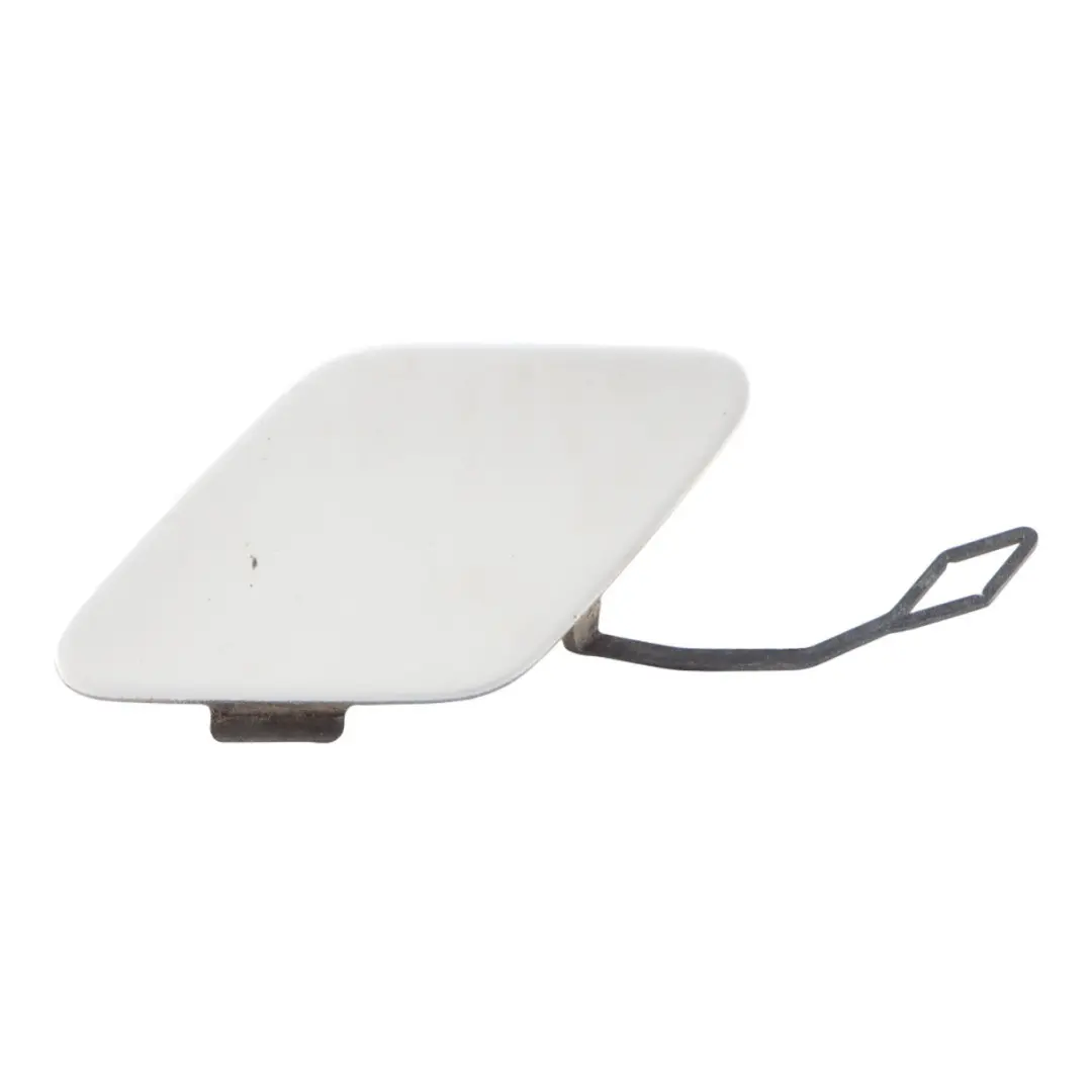 BMW F31 LCI Rear Bumper Towing Hook Eye Cover Trim Alpine White 300 - SKU 7428436-AW - Part number 7428436