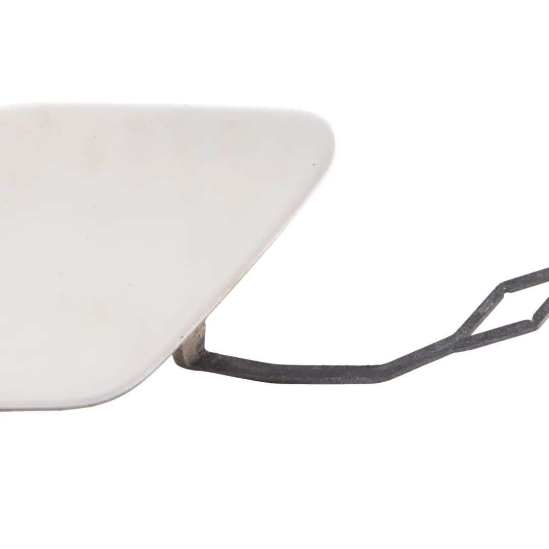 Bumper Towing Hook Eye Cover Trim Alpine White 300 to BMW F31 LCI Rear with Part number 7428436 BMW F31 LCI Rear Bumper Towing Hook Eye Cover Trim Alpine White 300 - SKU 7428436-AW - Part number 7428436