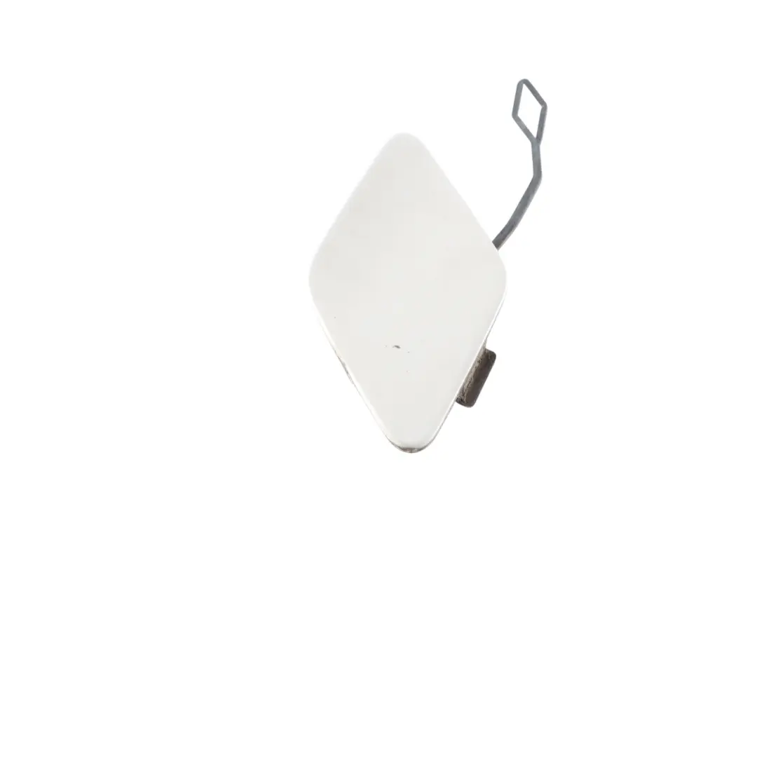 BMW F31 LCI Rear Bumper Towing Hook Eye Cover Trim Alpine White 300 - SKU 7428436-AW - Part number 7428436