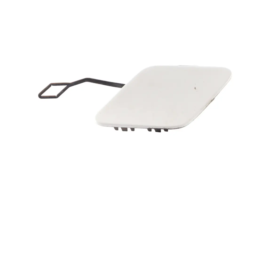 BMW F31 LCI Rear Bumper Towing Hook Eye Cover Trim Alpine White 300 - SKU 7428436-AW - Part number 7428436