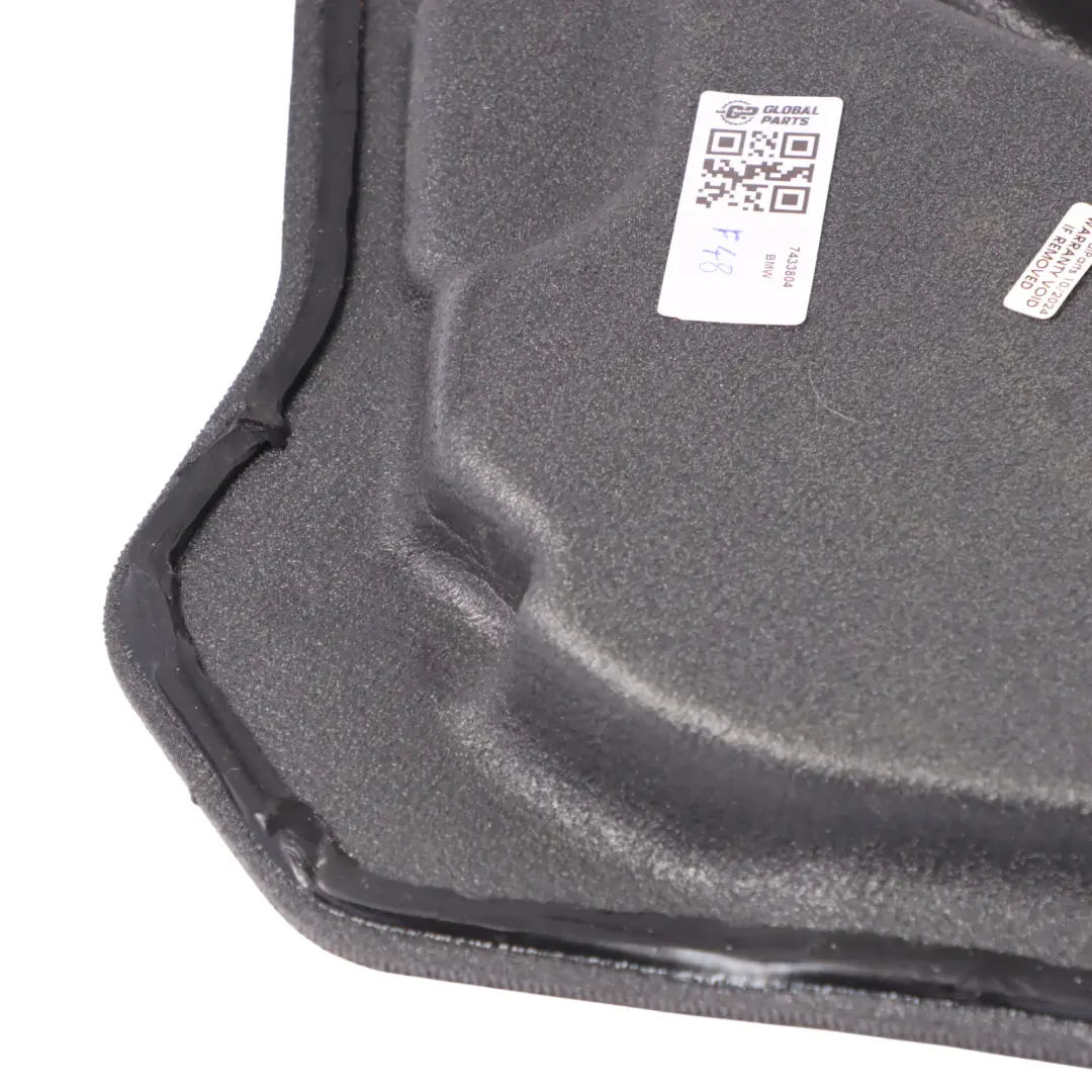 BMW X1 F48 Pannello feltro isolamento acustico porta anteriore sinistra - SKU 7433804 - Numero di parte 7433804