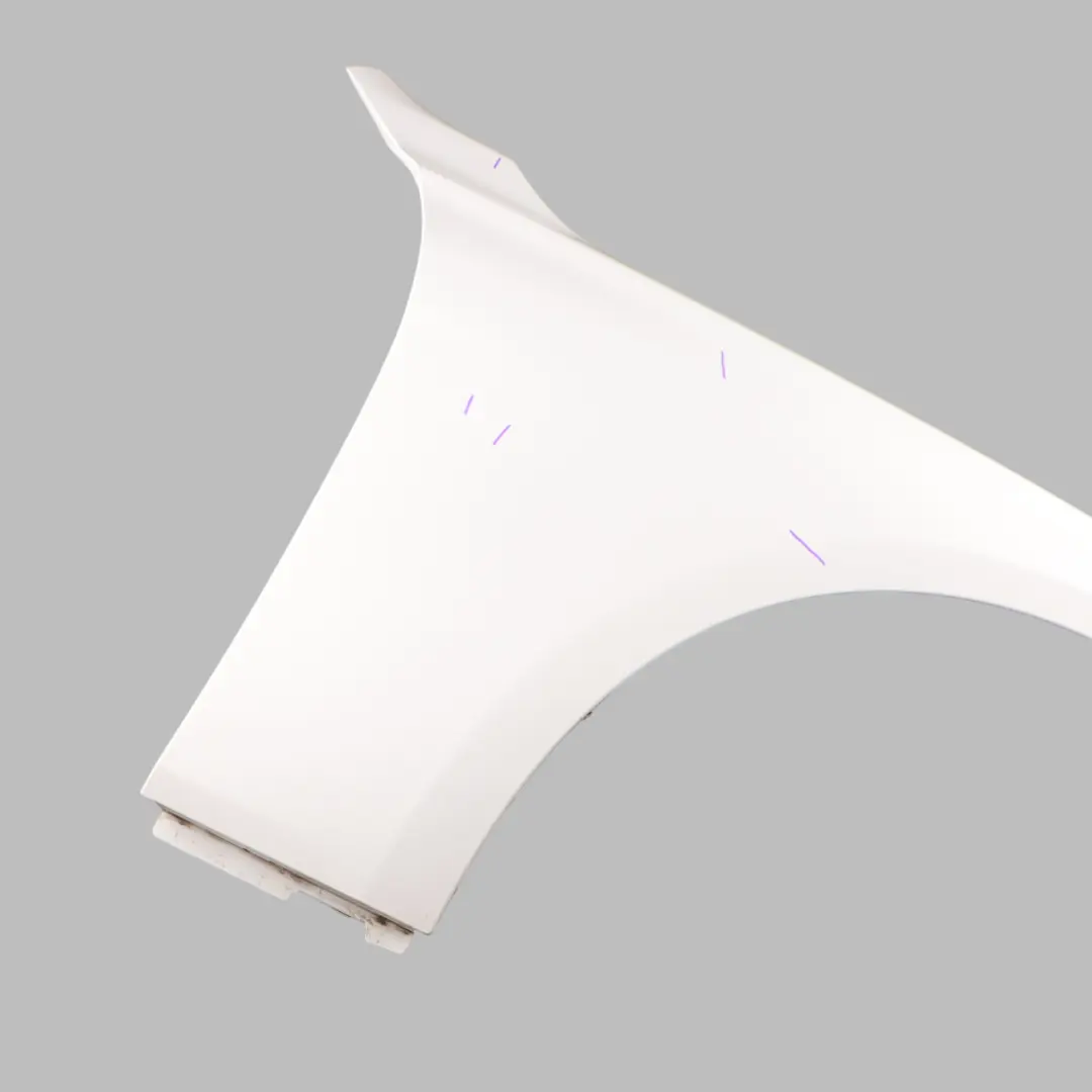 Front Wing Panel BMW F30 F31 Fender Right Side O/S Alpinweiss White - 300 to with Part number 7438440 Front Wing Panel BMW F30 F31 Fender Right Side O/S Alpinweiss White - 300 - SKU 7438440-AW1 - Part number 7438440