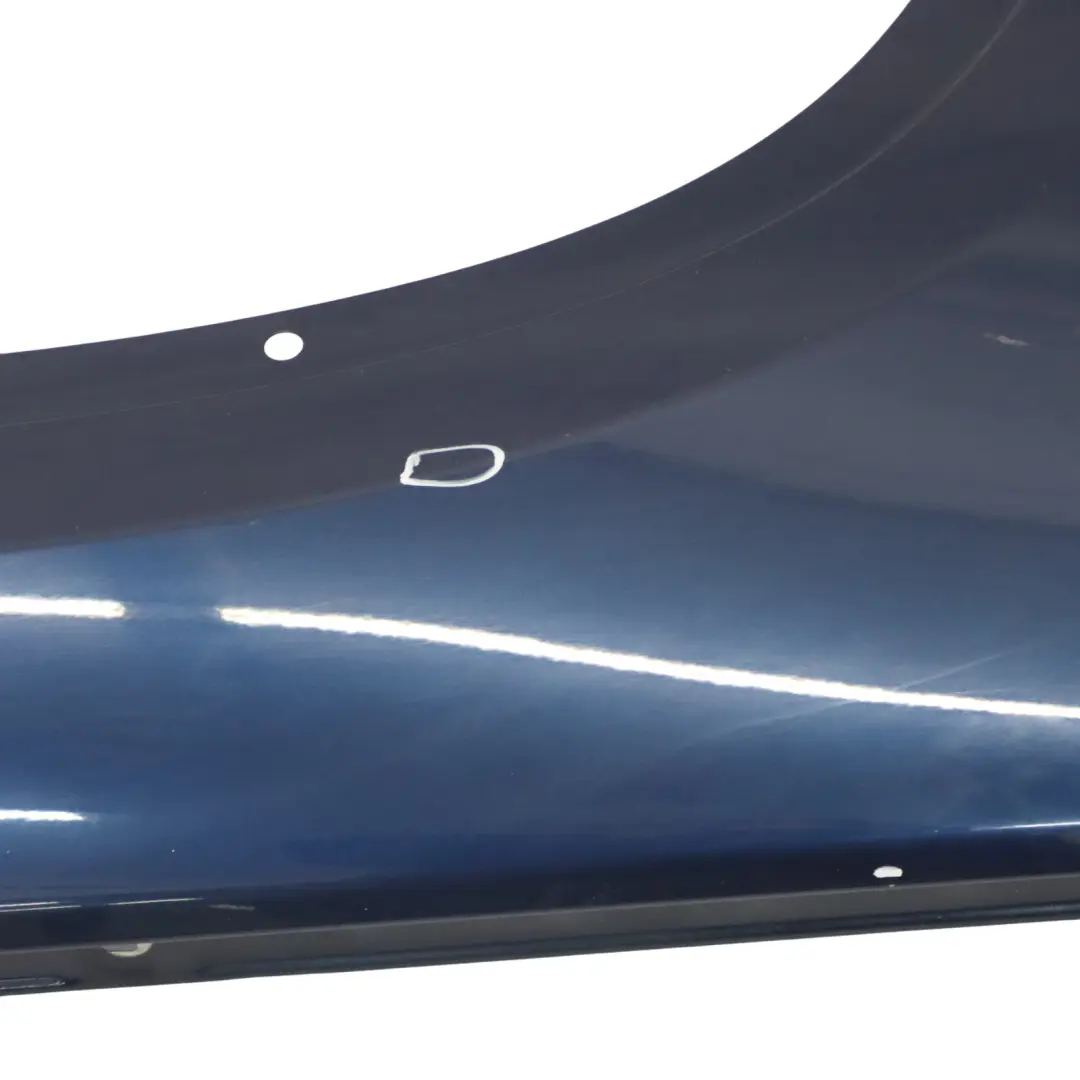 BMW F30 F31 Side Wing Panel Fender Front Right O/S Tanzanite Blue Metallic - X10 - SKU 7438440-TAN - Part number 7438440