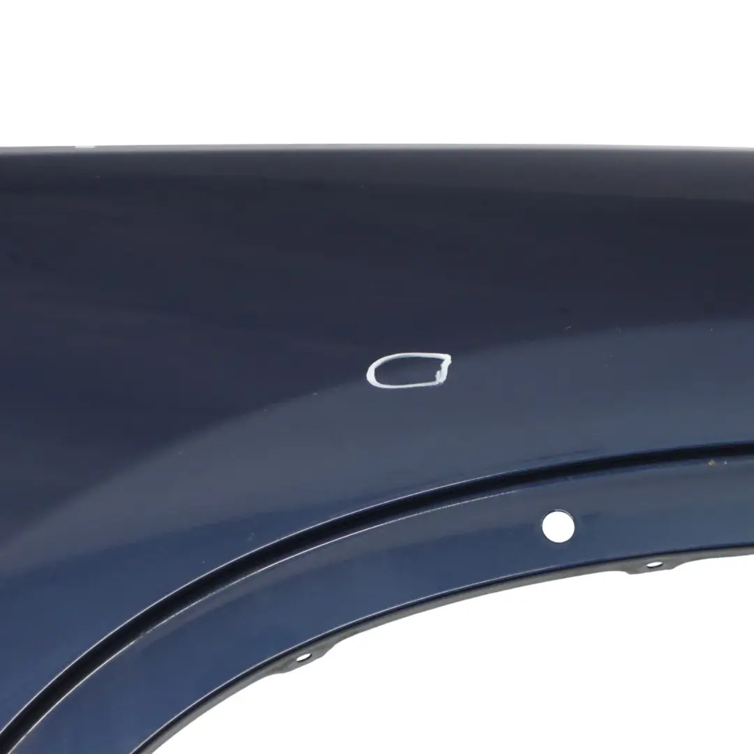 BMW F30 F31 Side Wing Panel Fender Front Right O/S Tanzanite Blue Metallic - X10 - SKU 7438440-TAN - Part number 7438440