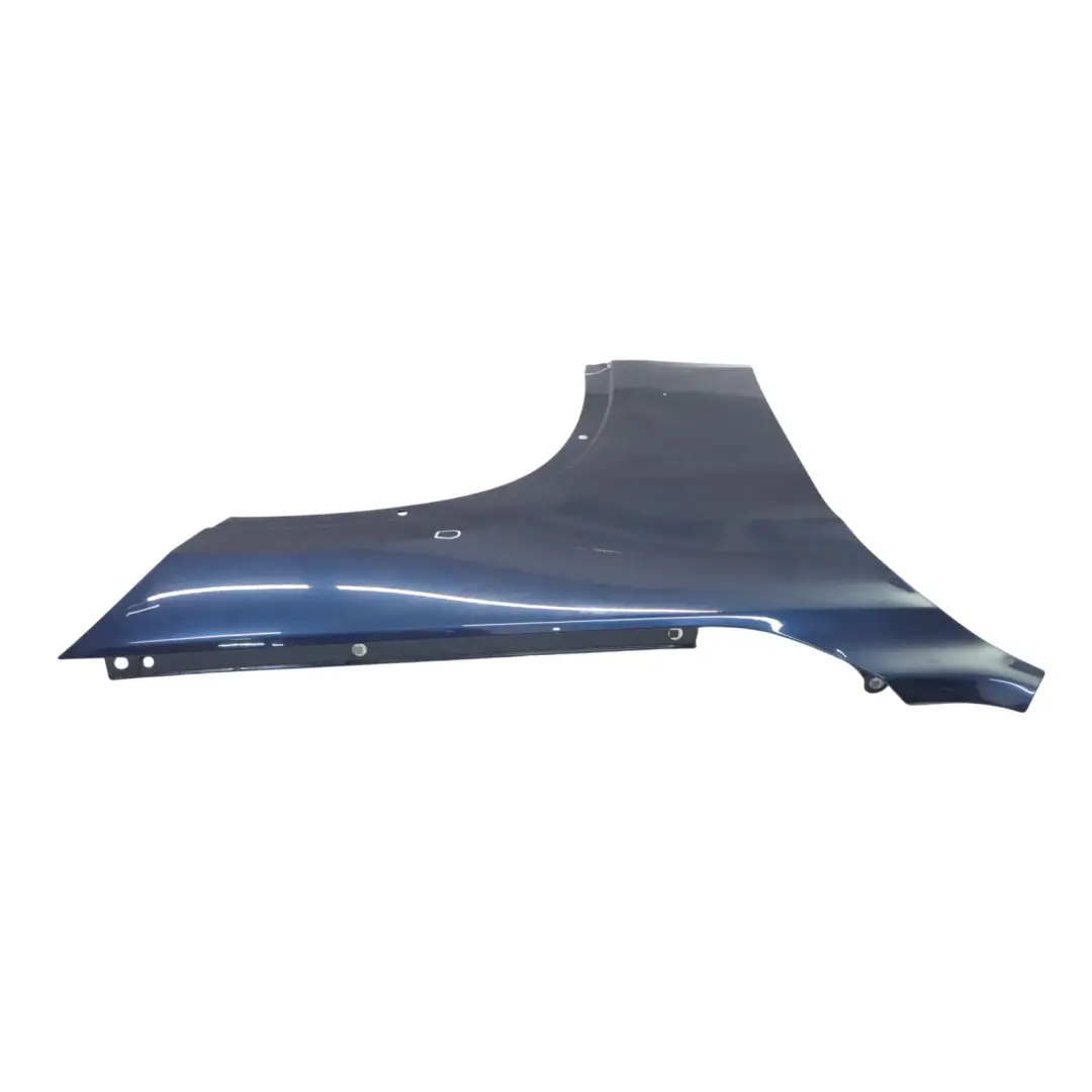 BMW F30 F31 Side Wing Panel Fender Front Right O/S Tanzanite Blue Metallic - X10 - SKU 7438440-TAN - Part number 7438440