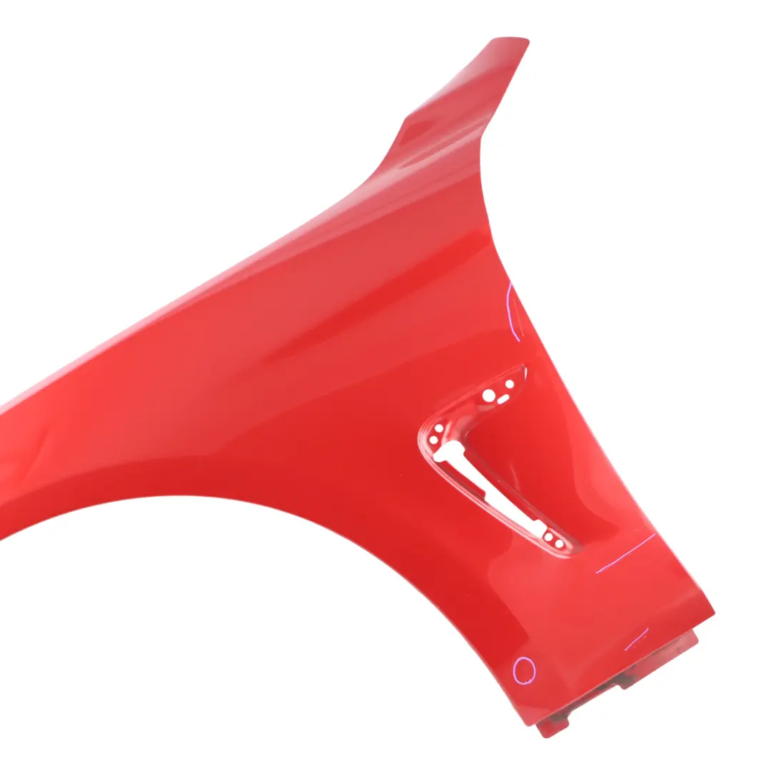 BMW F32 F33 M Sport Side Panel Wing Fender Front Left N/S Melbourne Red - A75 - SKU 7438441-MRT - Part number 7438441