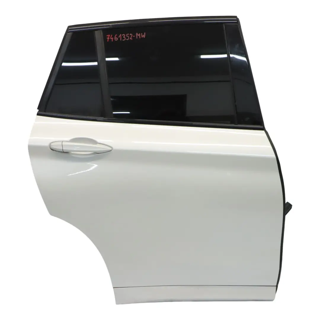 BMW X1 F48 Tür hinten rechts Mineralweiss Weiss Metallic - A96 - SKU 7461352-MW - Teilenummer 7461352