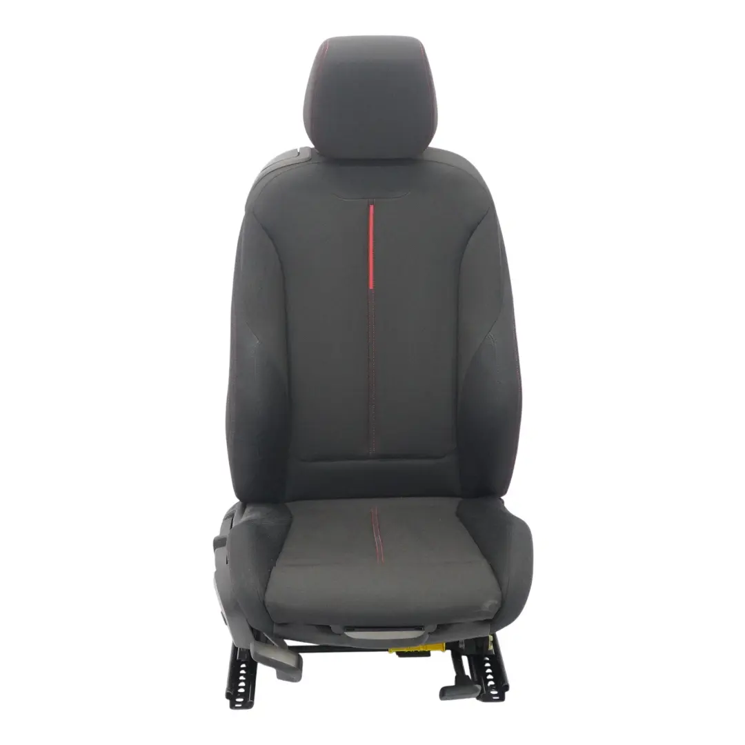 BMW F21 LCI Vorder Sitz Sport Rechts Interieur Stoff Anthrazit Rot - SKU 7475402-1 - Teilenummer 7475402