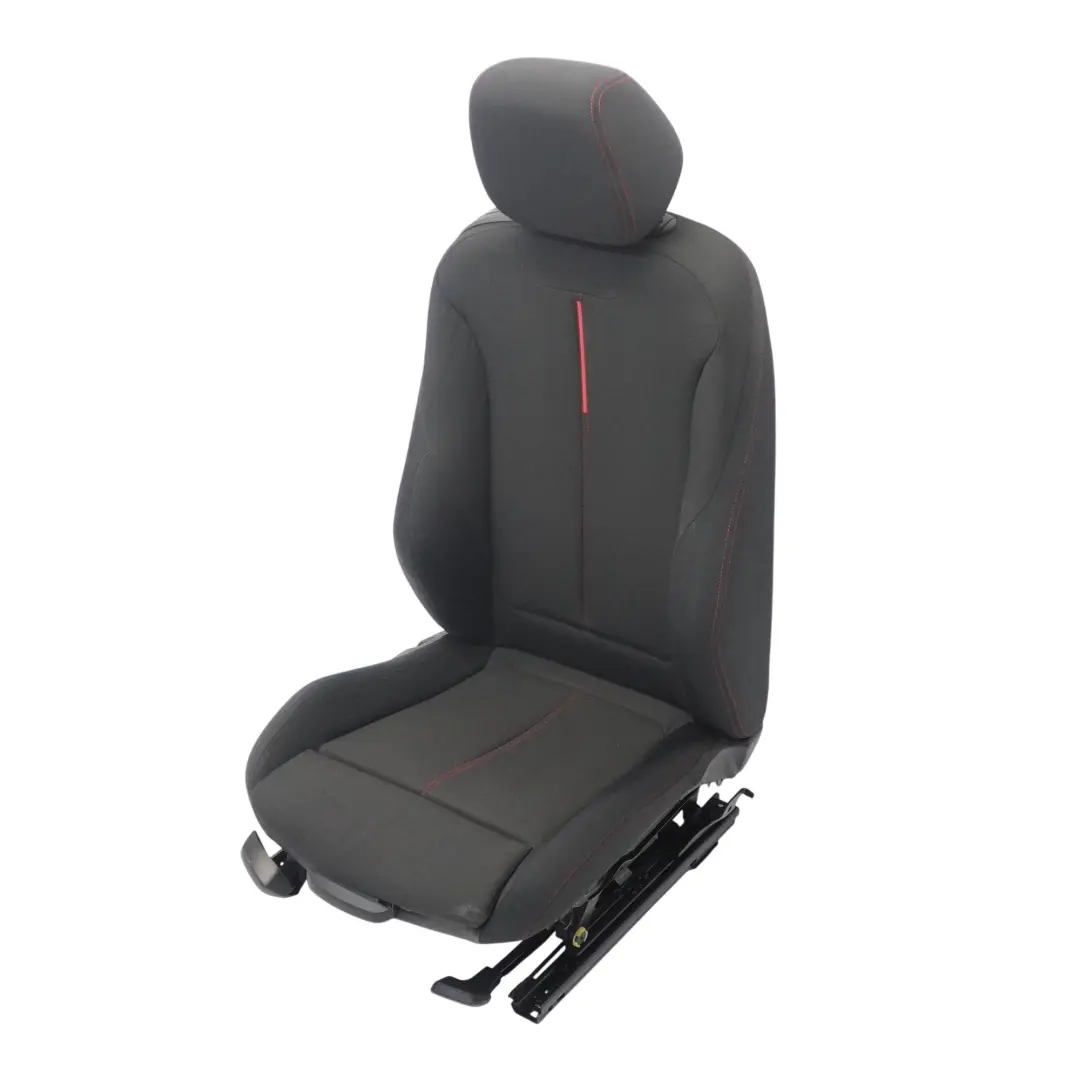 BMW F21 LCI Vorder Sitz Sport Rechts Interieur Stoff Anthrazit Rot - SKU 7475402-1 - Teilenummer 7475402