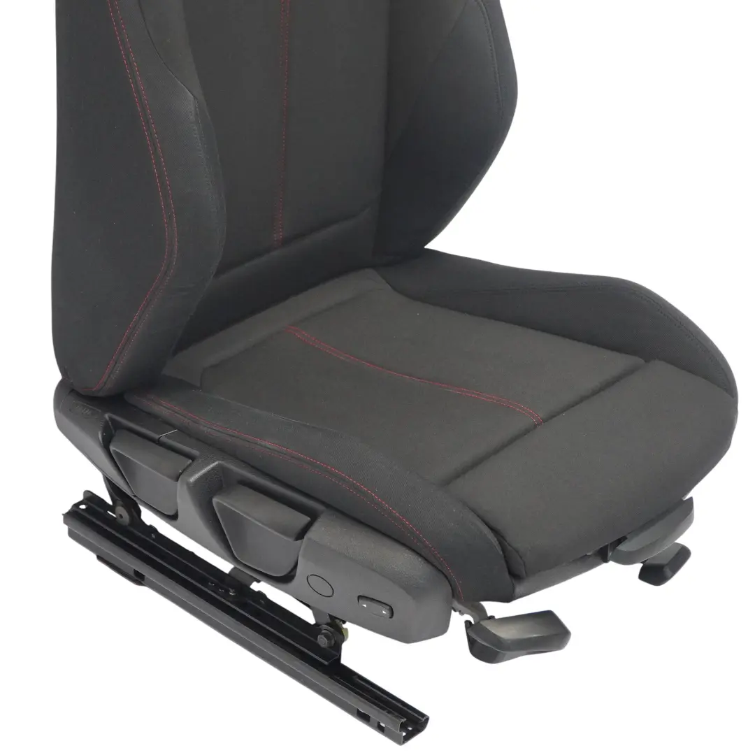 BMW F21 LCI Vorder Sitz Sport Rechts Interieur Stoff Anthrazit Rot - SKU 7475402-1 - Teilenummer 7475402