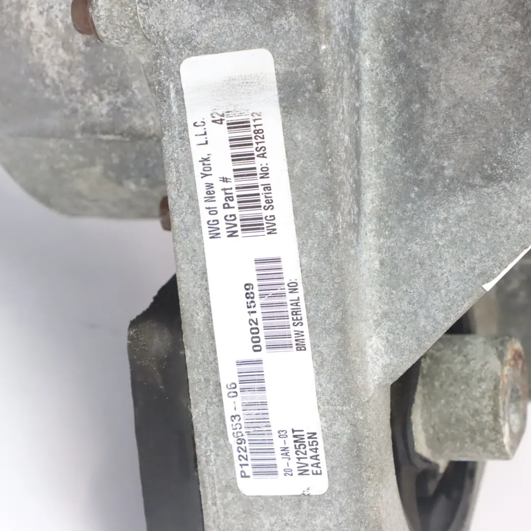 Scatola di trasmissione manuale NV125 1229653 GARANZIA per BMW X5 E53 con numero di parte 7504567 BMW X5 E53 Scatola di trasmissione manuale NV125 1229653 GARANZIA - SKU 7504567 - Numero di parte 7504567