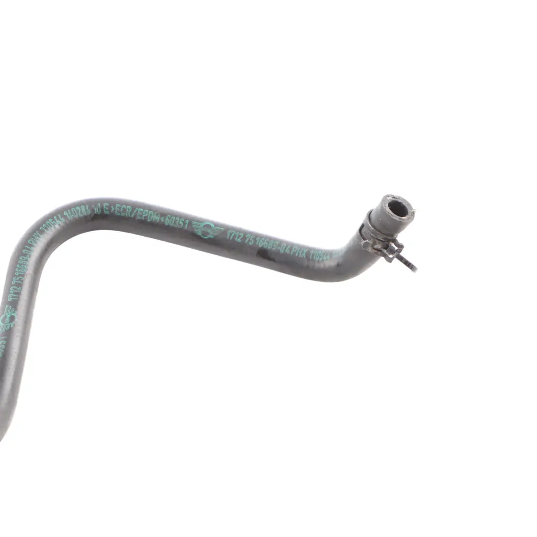 Mini R52 R53 W11 Water Coolant Expansion Reservoir Pipe Tank Vent Hose 7516689 - SKU 7518577 - Part number 7518577