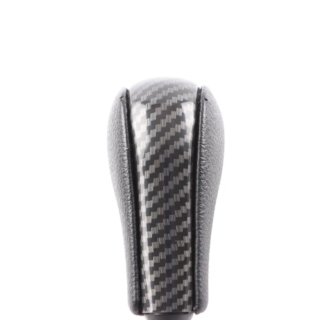 BMW 1 X3 Series E83 E87 Black Leather Selector Lever Gear Stick Knob - SKU 7537992-4 - Part number 7537992