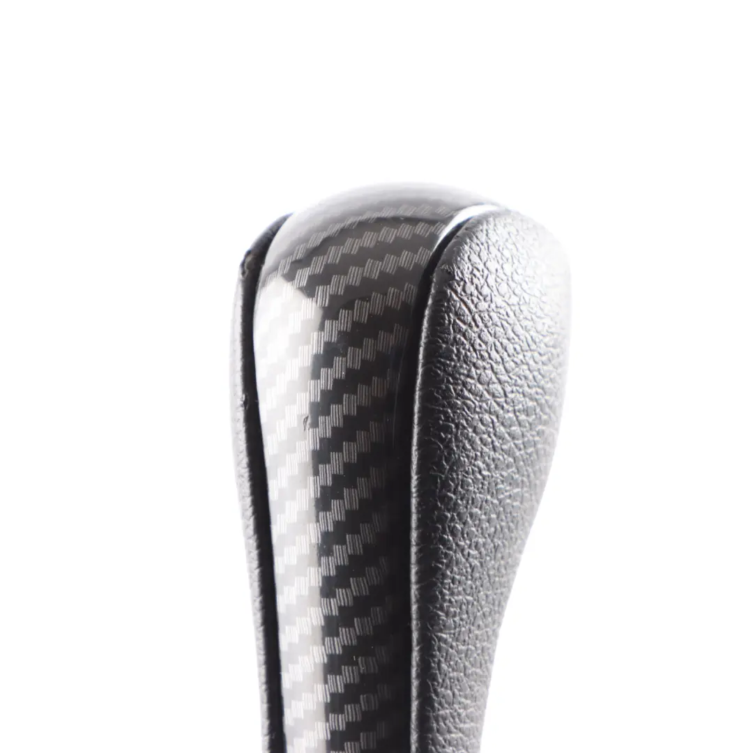 Leather Selector Lever Gear Stick Knob to BMW 1 X3 Series E83 E87 Black with Part number 7537992 BMW 1 X3 Series E83 E87 Black Leather Selector Lever Gear Stick Knob - SKU 7537992-4 - Part number 7537992