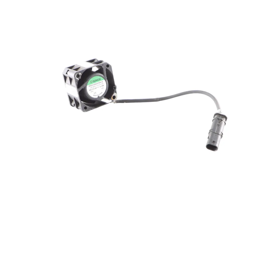 Ventilador E-Box Sunon PSD1205PIBX-A 13.5V para BMW X5 E70 X6 E71 con número de pieza 7555185 BMW X5 E70 X6 E71 Ventilador E-Box Sunon PSD1205PIBX-A 13.5V - SKU 7555185 - Número de pieza 7555185