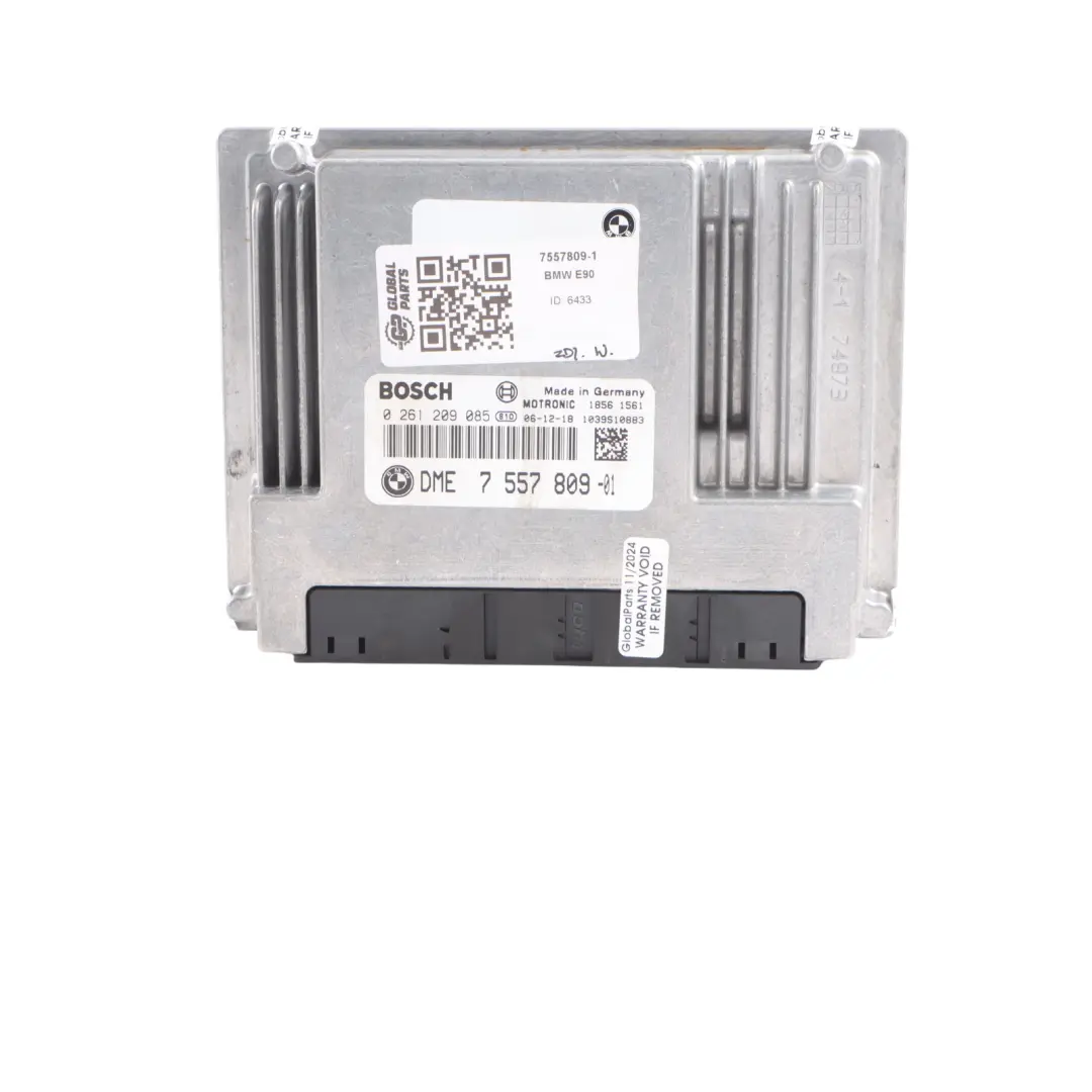 N45 Petrol ECU Kit DME CAS2 + Key BMW 1 3 Series E87 E90 116i 316i - SKU 7557809-1 - Part number 7557809